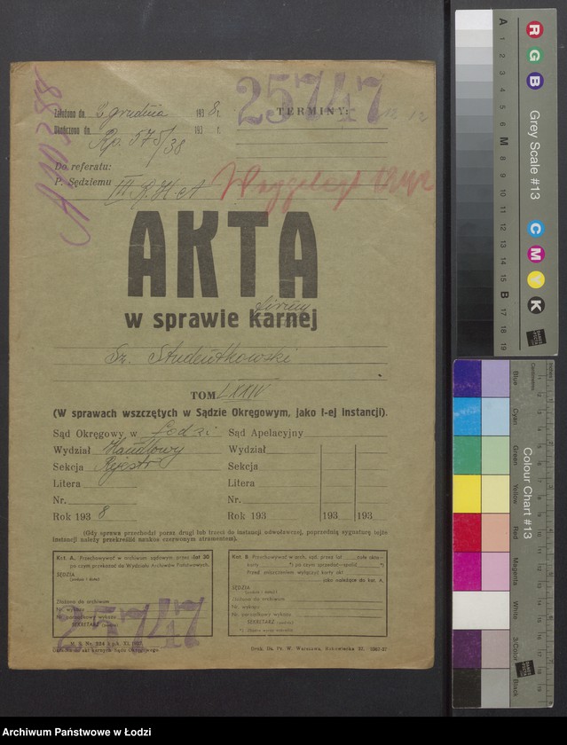 Obraz 2 z jednostki "Szmul Majer Studentkowski – wyrób i sprzedaż towarów włókienniczych"