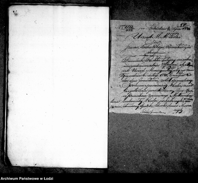 Obraz 15 z jednostki "Akta tyczące się spisu inwentarzy i rad familijnych"