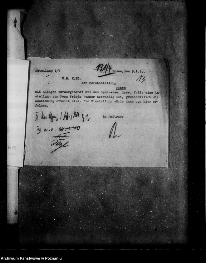 Obraz 17 z jednostki "Bewerbungen um Anstellung"