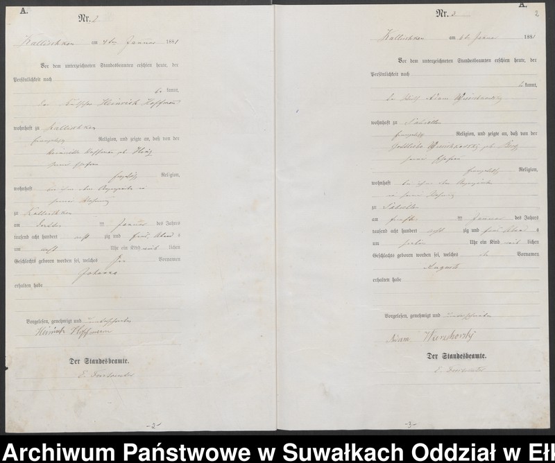 image.from.unit.number "[Geburts-Haupt-Register des Königlich Preussischen Standes-Amtes Kallischken Kreis Johannisburg]"