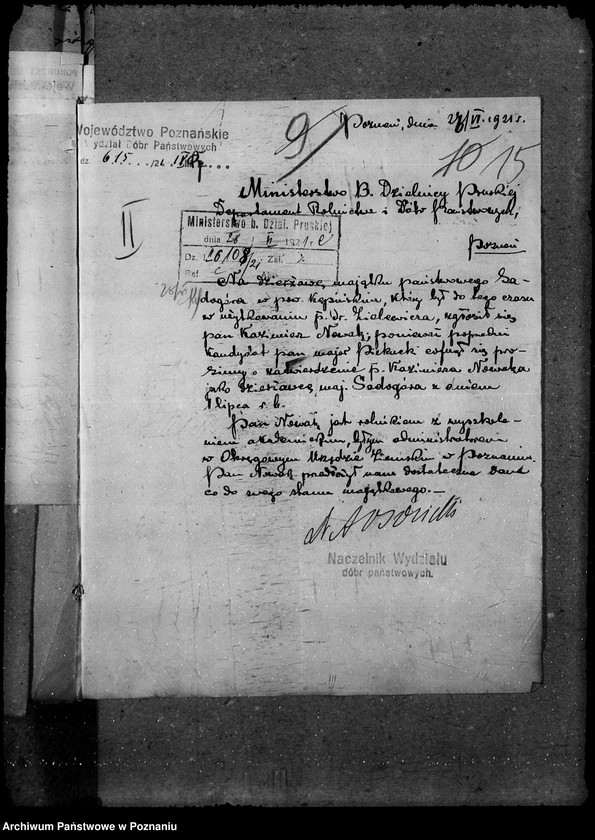 Obraz 19 z jednostki "Domeny - sprawy dzierżaw"