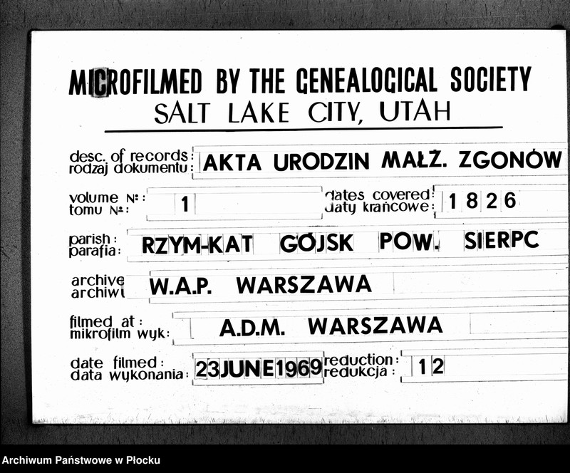 image.from.unit.number "Akta urodzeń, małżeństw i zgonów"