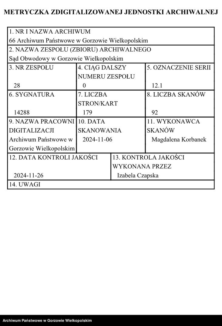 image.from.unit.number "Geborne und Copulirte in der Gemeine der Concordien Kirche zu Landsberg an der Warthe (dotyczy Lutherischen Gemeine)"