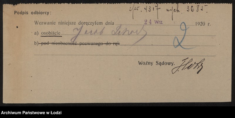 Obraz 4 z jednostki "Jakób Sochet – wyrób towarów bawełnianych"