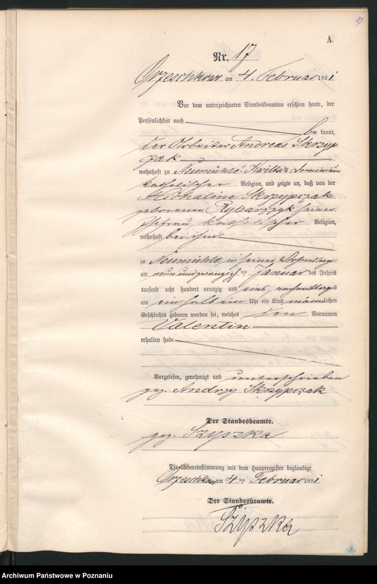 Obraz 20 z jednostki "Księga urodzeń"