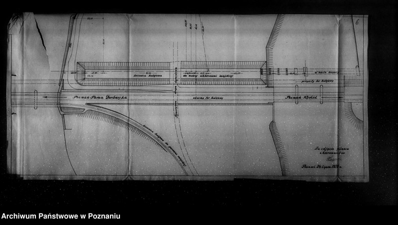 Obraz 11 z jednostki "Projekt budowy Elektrowni Miejskiej w Poznaniu plany sytuacyjne"