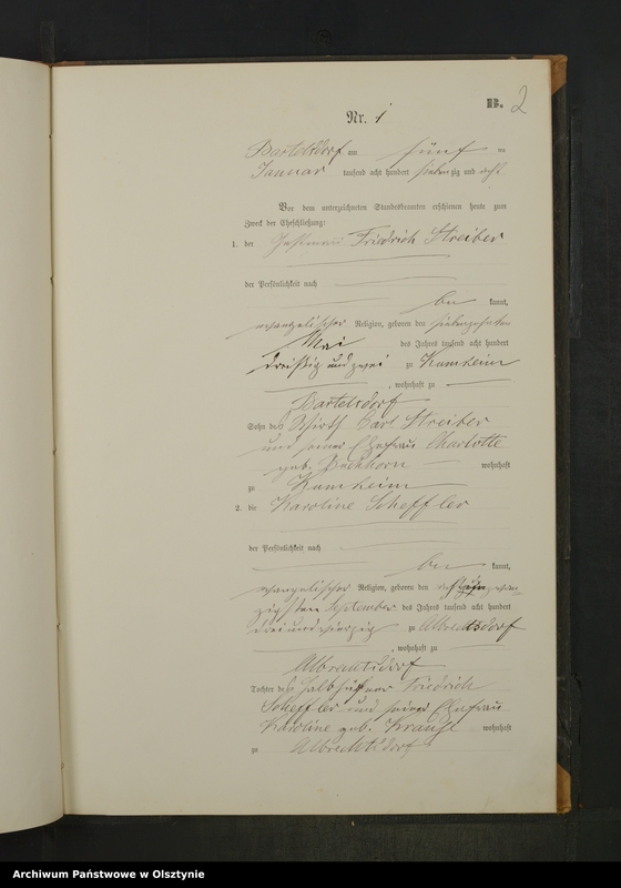 image.from.unit.number "Heiraths-Neben-Register Nr 1 - 11"