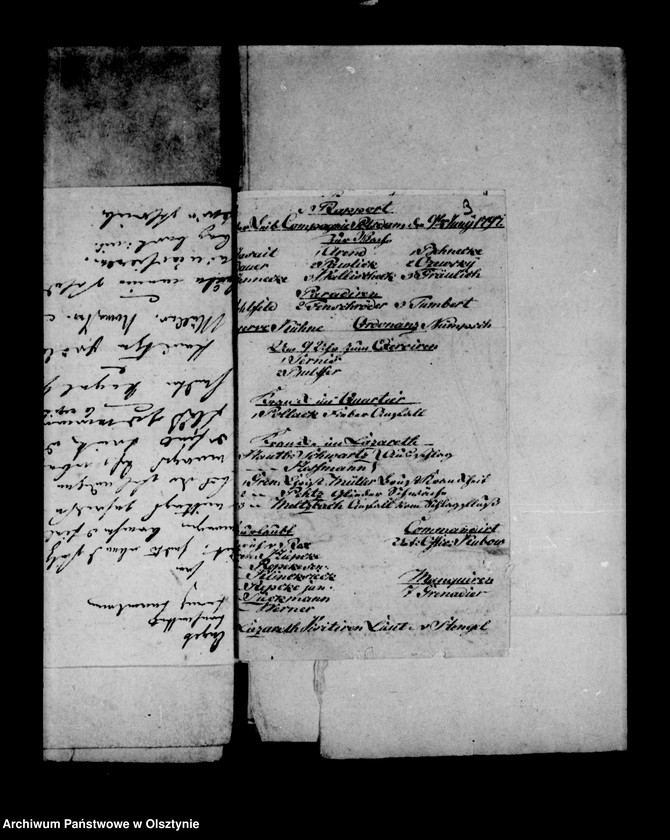 Obraz 8 z jednostki "/Tagesrapporte der verscchiedenen Formationen in Przasnitz und des I. Armee- Korps/"
