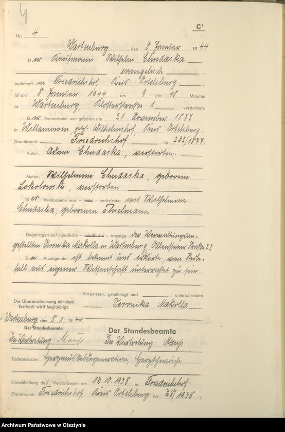 image.from.unit.number "Sterbebuch /Zweitbuch/ Nr 1 - 213"