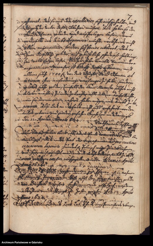 image.from.unit.number "H. Bürgerm. Eggerd von Kempen Praesidirende Ambtbuch vom [25.III.1634-18.IV.1635] Noch […] sachen, welche bey abwesen des H. Vitzpraesidenten Constantini Ferbers […] abgehöret vom [16.XI.1635-8.III.1636] /indeks/"