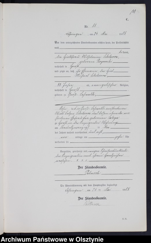 image.from.unit.number "Sterbe-Neben-Register Nr 1-26"