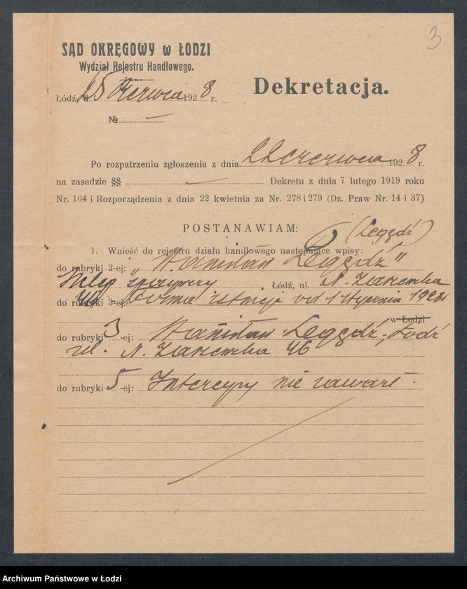 Obraz 5 z jednostki "Stanisław Legędź - sklep spożywczy"