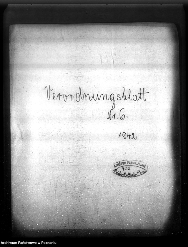 Obraz 4 z jednostki "Verordnungsblatt Nr. 6"