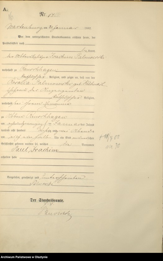 image.from.unit.number "Geburts-Haupt-Register Nr 1 - 206"