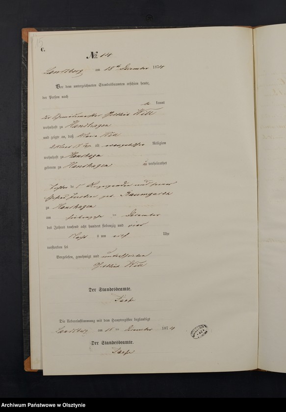 image.from.unit.number "Sterbe-Neben-Register Nr 1 - 17"