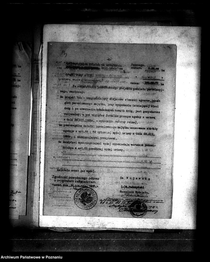 Obraz 17 z jednostki "Majątek Niemierzewo, Lubosz powiatu międzychodzkiego parcelacja"