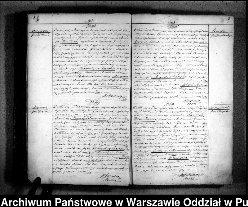 image.from.unit.number "Akta urodzeń, małżeństw i zgonów"