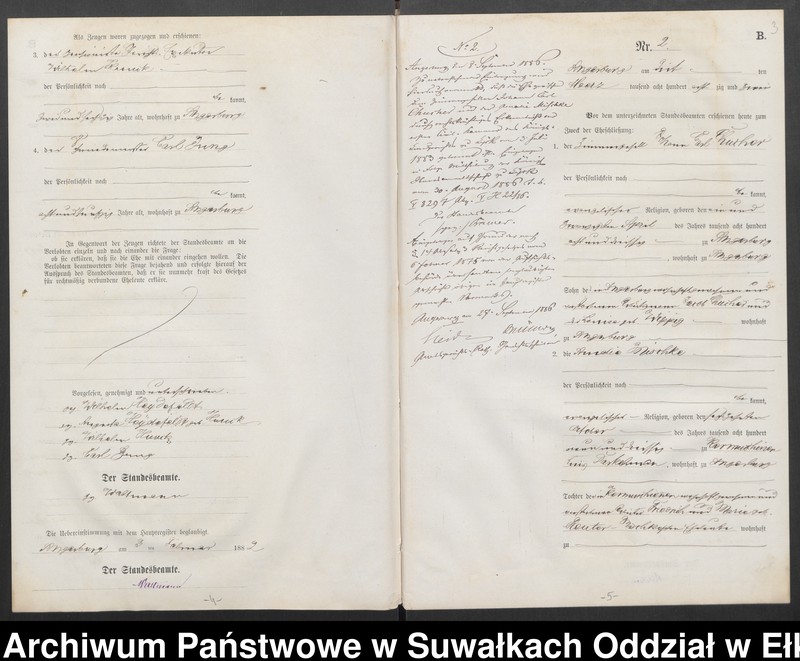 image.from.unit.number "Heiraths-Neben-Register des Preussischen Standes-Amtes Angerburg Kreis Angerburg"