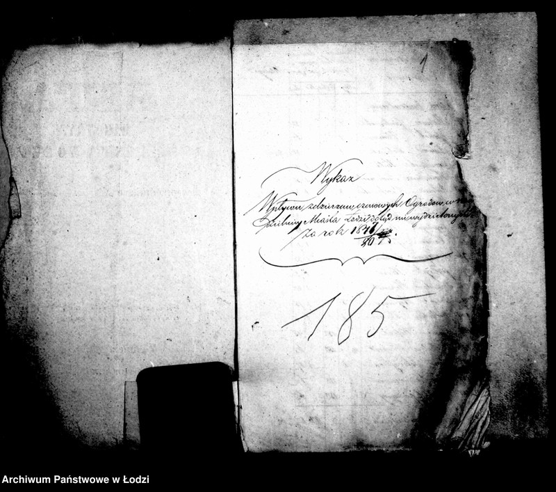 Obraz 6 z jednostki "Akta w przedmiocie wydzierżawiania ogrodów"