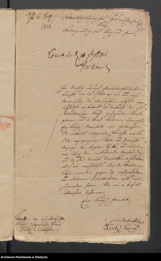 image.from.unit.number "Den Verkauf einer Brau Pfanne und zweier Brau Küwen bei der Kirche in Powanden"