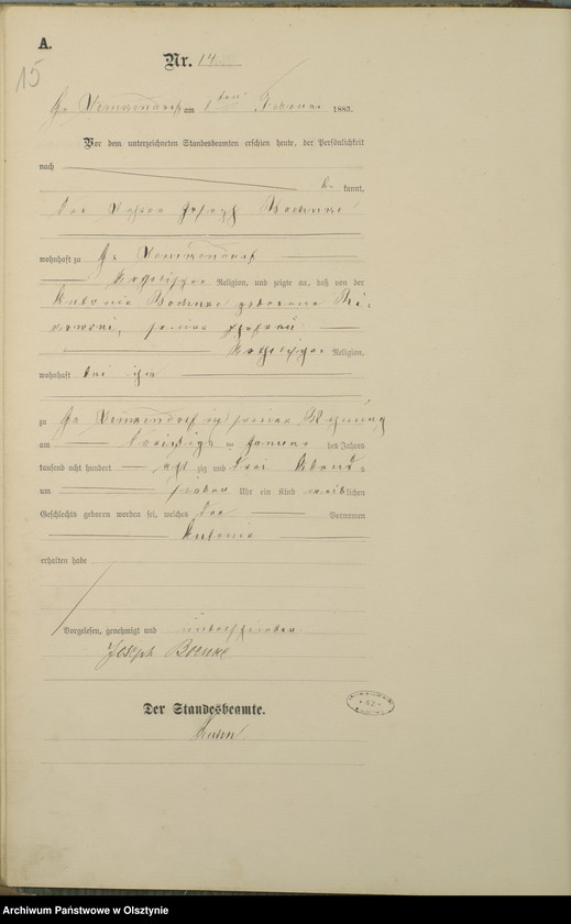 image.from.unit.number "Geburts-Haupt-Register Nr 1 - 108"