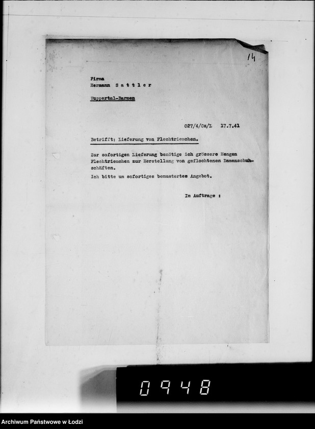 Obraz 17 z jednostki "Arbeitsbeschafftung"