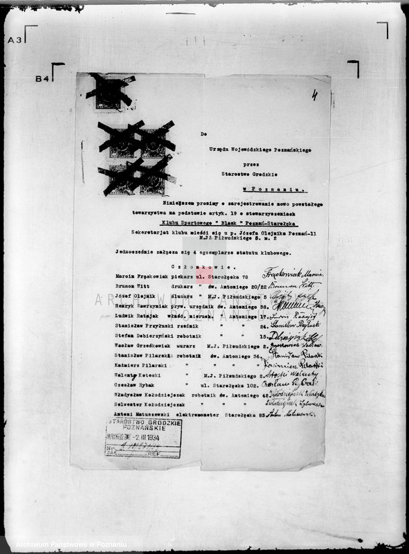 Obraz 8 z jednostki "/Klub Sportowy,,Blask" Poznań Starołęka/"