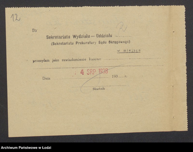 Obraz 14 z jednostki "Chaim Blumsztejn, Hena Joskowicz- wyrób i sprzedaż przędzy wigoniowej"