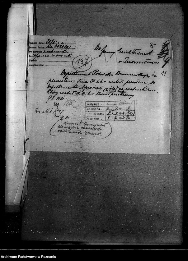 image.from.unit.number "Sprawy szczegółowo-- administracyjne Pisma niewłaściwie skierowane"