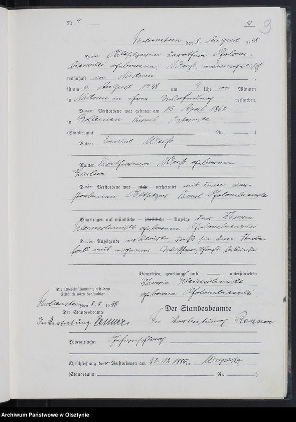 image.from.unit.number "Sterbe-Zweitbuch Tom II,Nr 1 - 38"