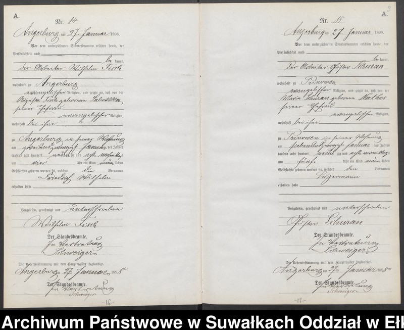 image.from.unit.number "Geburts-Neben-Register des Preussischen Standes-Amtes Angerburg Kreis Angerburg"