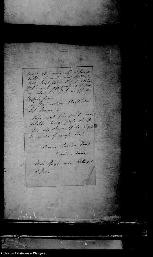 image.from.unit.number "/Tante Emma Schlippenbach, Kusine Luisa Schlippenbach, geb. Drasch v. Wartinberg, Caroline u. Nellie de Fonblanque an Anna Gfin Lehndorff geb. Gf. Hahn/"