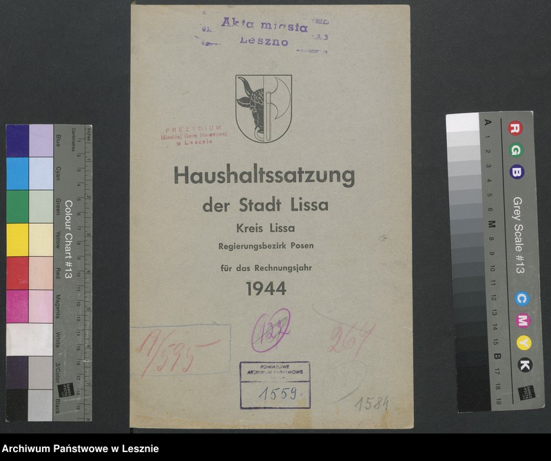 Obraz 2 z jednostki "[Haushaltssatzung der Stadt Lissa]"