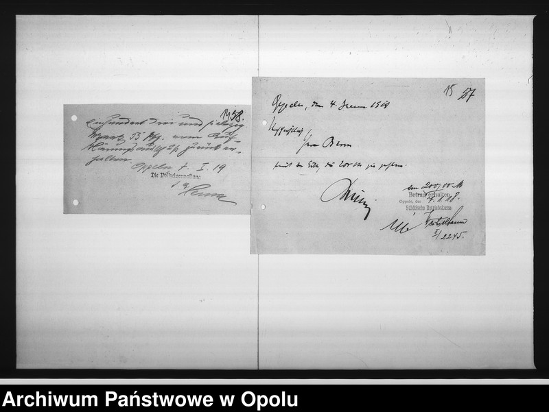 Obraz 17 z jednostki "[Ausschuss für Kriegsaufklärung - rachunki, korespondencja w sprawie pociągnięcia prądu w szkole]"