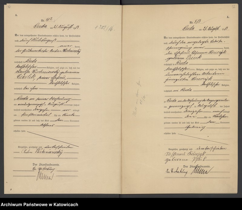 image.from.unit.number "Księga urodzeń nr 498 – 854 tom II"