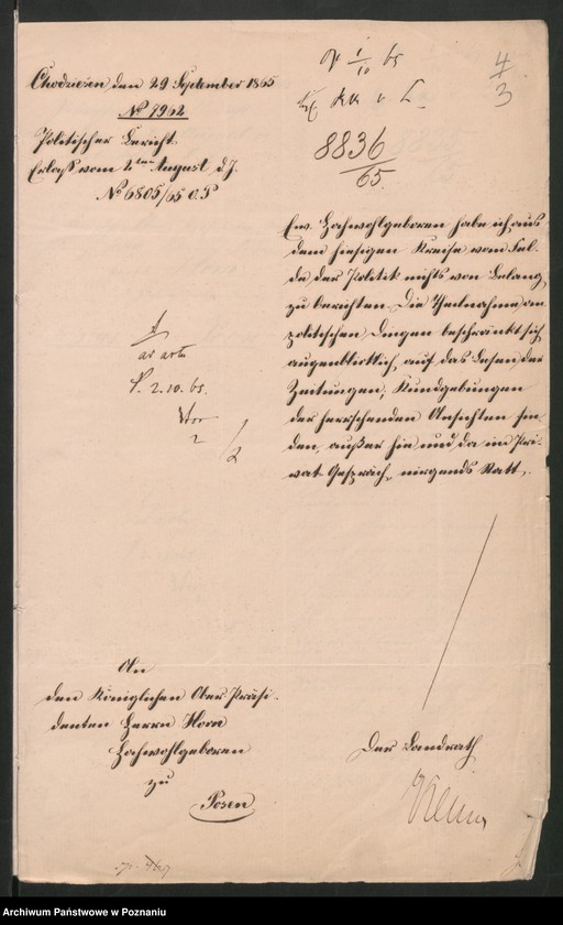 Obraz 7 z jednostki "Die von den Landräten erstatteten Quartalberichte über die politischien Zustände."