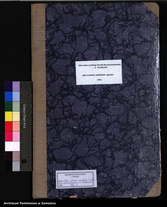 Obraz z jednostki "Akta urodzeń, małżeństw, zgonów"