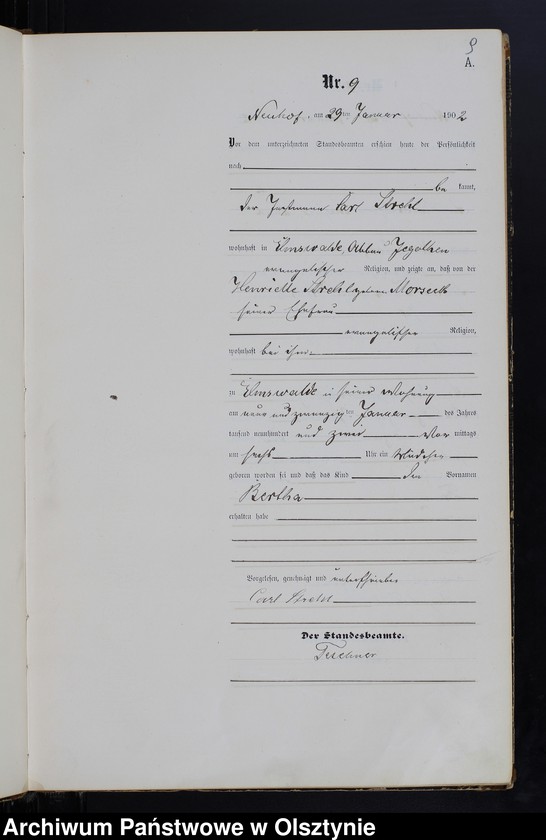 image.from.unit.number "Geburts-Haupt-Register Nr 1 - 121"