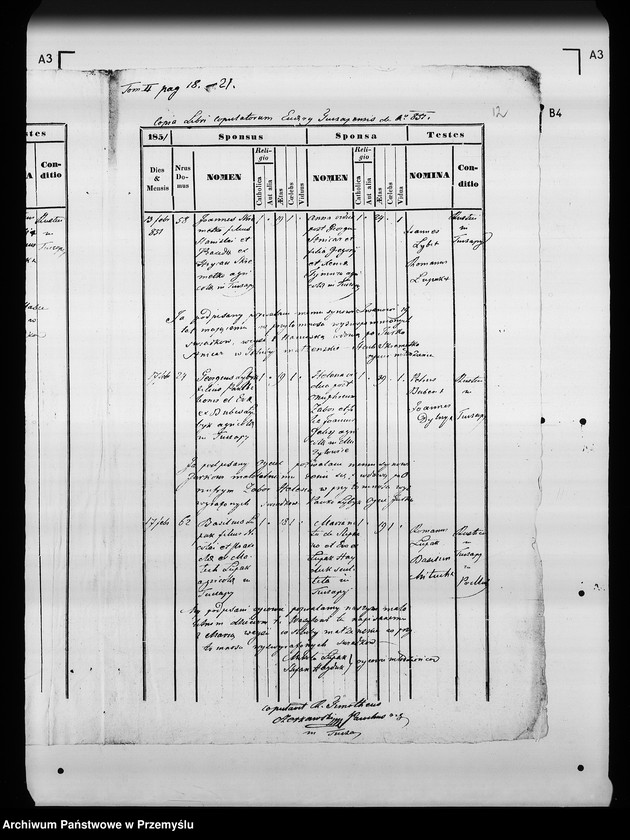 image.from.unit.number "[Kopie ksiąg metrykalnych parafii Tuczapy z filią Zbadyn (dekanat Jaworów)]"