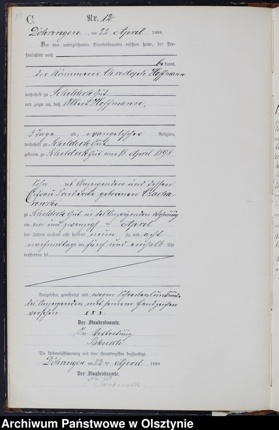 image.from.unit.number "Sterbe-Neben-Register Nr 1 - 43"