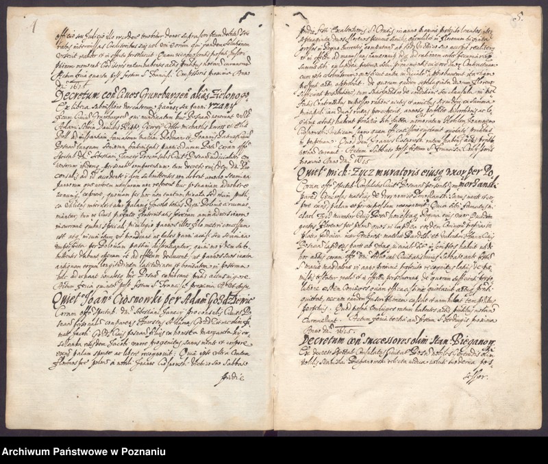 Obraz 6 z jednostki "Acta coram spectabili consulatu praesidentibus in officio seu iudicio ...consulibus."