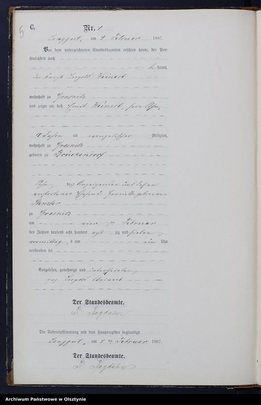 image.from.unit.number "Sterbe-Neben-Register Nr 1 - 37"