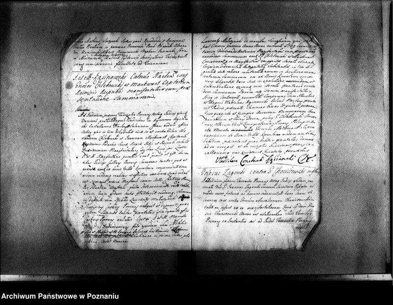 Obraz 10 z jednostki "Resignationes ,inscriptiones, relationes [protocollon]"