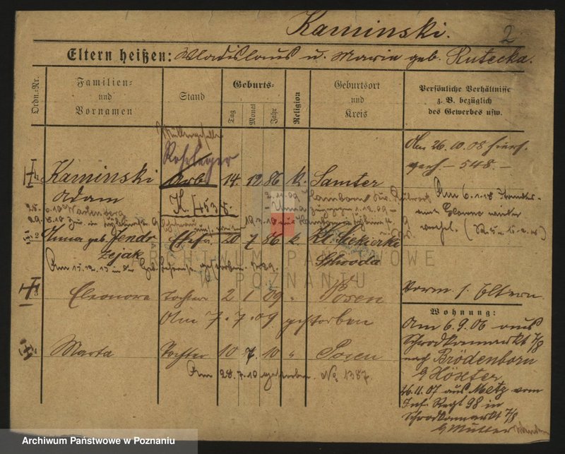 Obraz 2 z jednostki "Kamiński (żony, wdowy i samotni mężczyźni)"