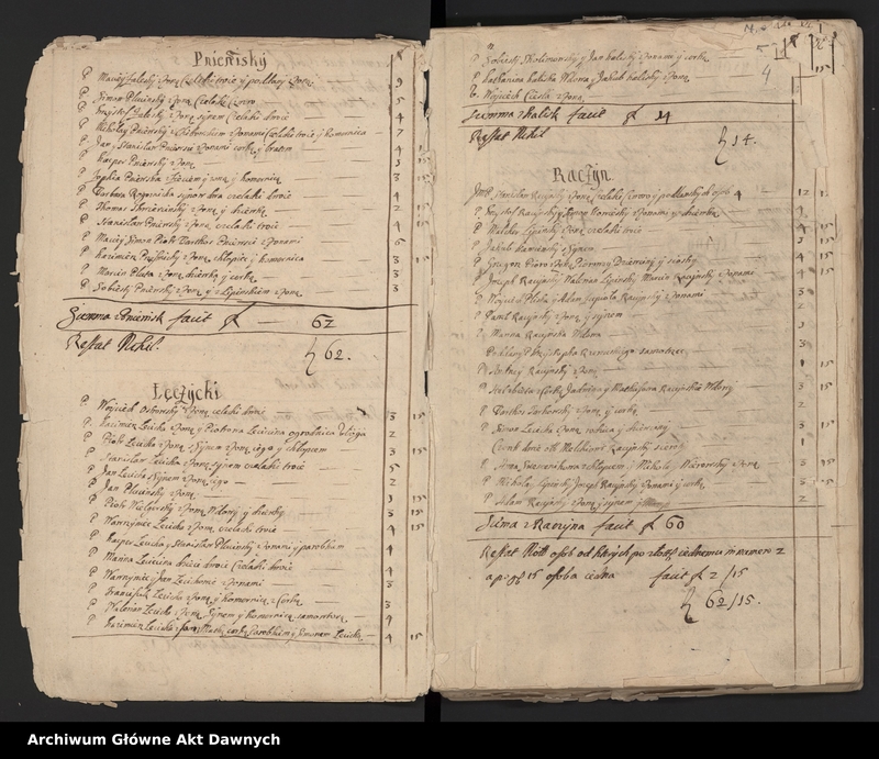 Obraz 6 z jednostki "Rejestry pogłównego generalnego woj. podlaskiego i rawskiego."