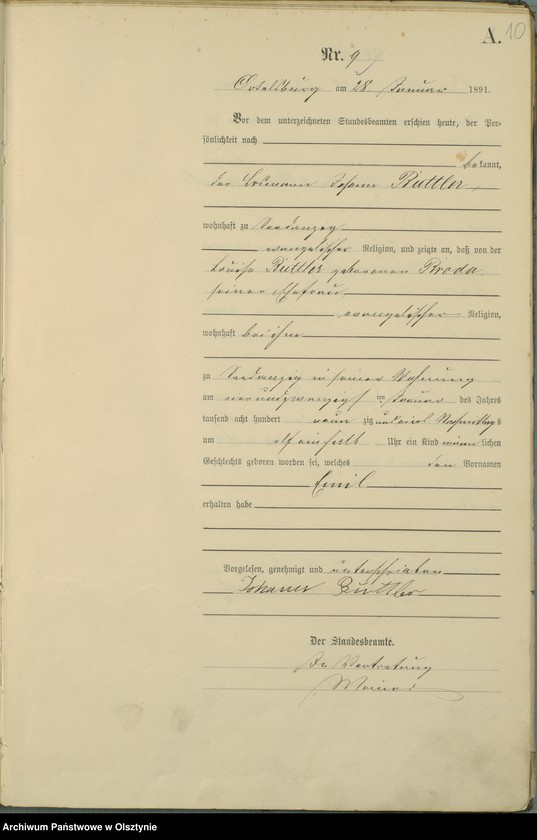 image.from.unit.number "Geburts-Haupt-Register Nr 1 - 99"