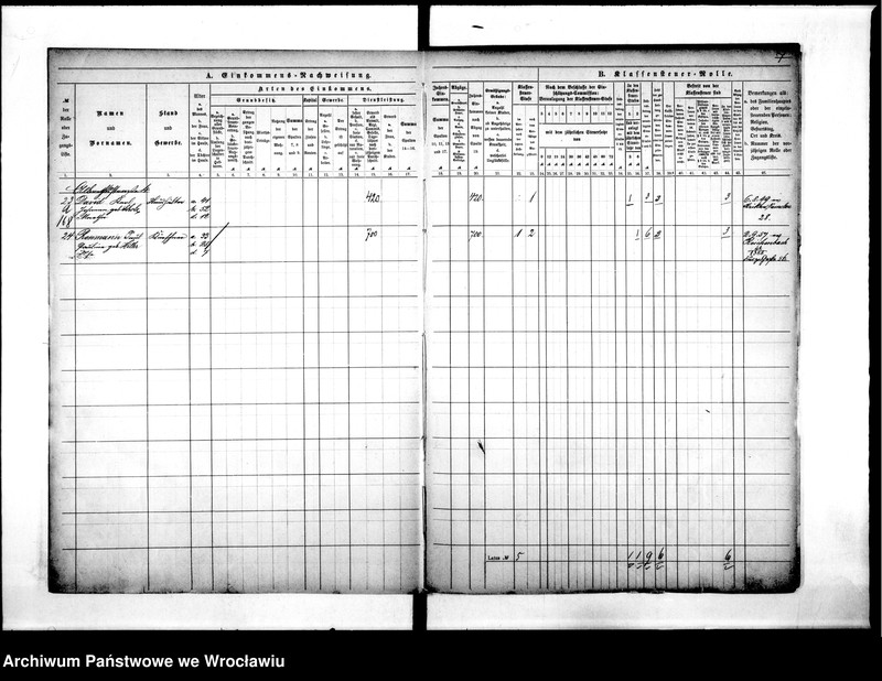 image.from.unit.number "Klassensteuerolle nebst Einkommens Nachweisung"