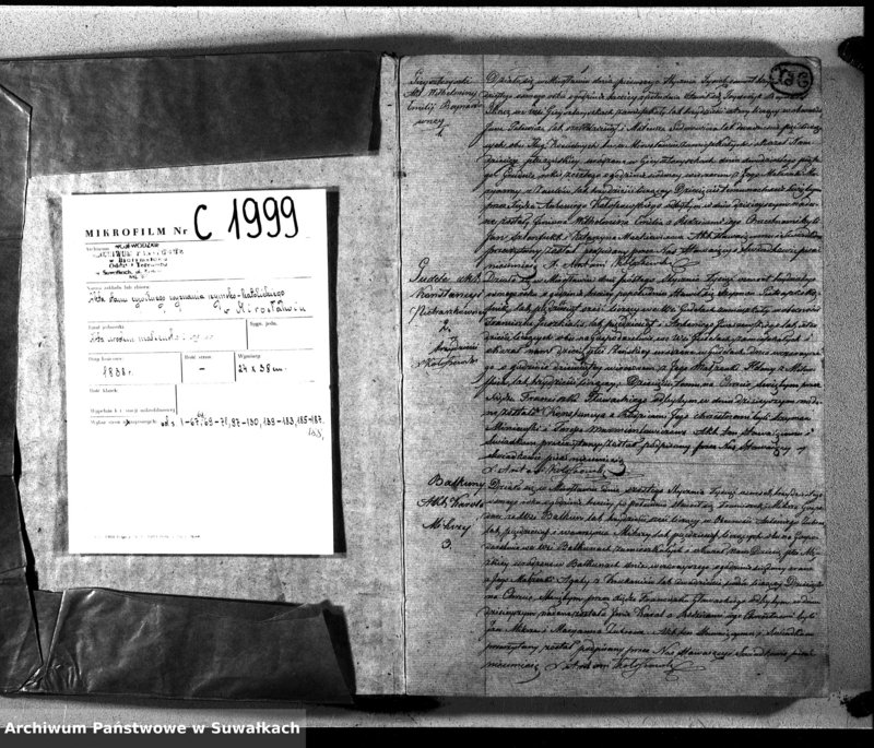image.from.unit.number "Duplikat Aktów Urodzonych Zaślubionych y Zmarłych Osób w ciągu całego Roku 1838 Parafij Katolickiey Mirosław"