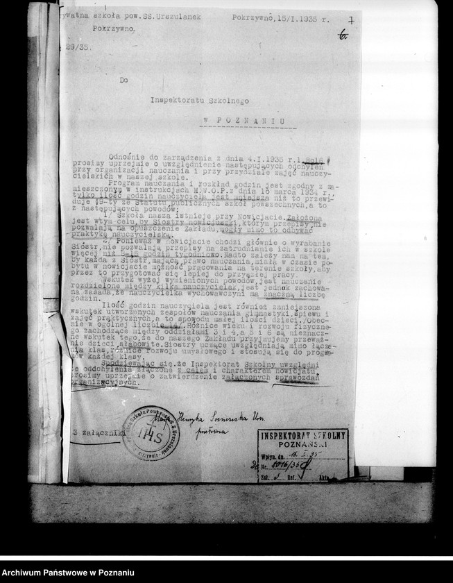 Obraz 11 z jednostki "Prywatna Szkoła Powszechna SS. Urszulanek w Pokrzywnie"