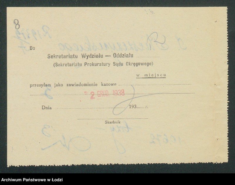 Obraz 10 z jednostki "Ignacy Mieszczyński- sprzedaż węgla i drzewa"